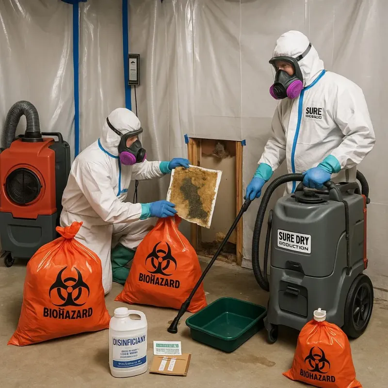 Contaminated Water Handling Protocols process in Mena, AR